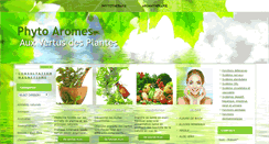 Desktop Screenshot of phyto-aromes.com