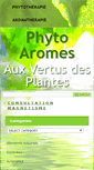 Mobile Screenshot of phyto-aromes.com
